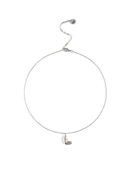 Колье с буквой