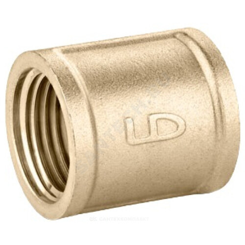 Муфта латунь Ду 20 (3/4") ВР LD LD.65.502.20