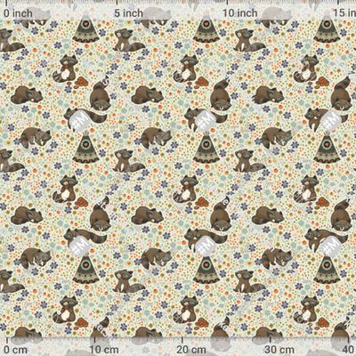 Еноты by penguin_house 375 DPI