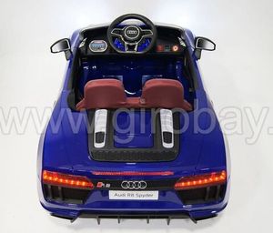 Детский электромобиль River Toys AUDI R8 синий