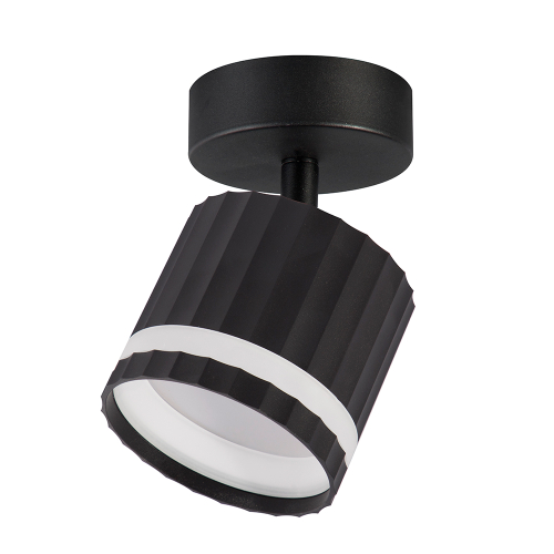 Светильник Feron HL3691 GX53 OLYMPUS черный настенно-потолочный под лампу