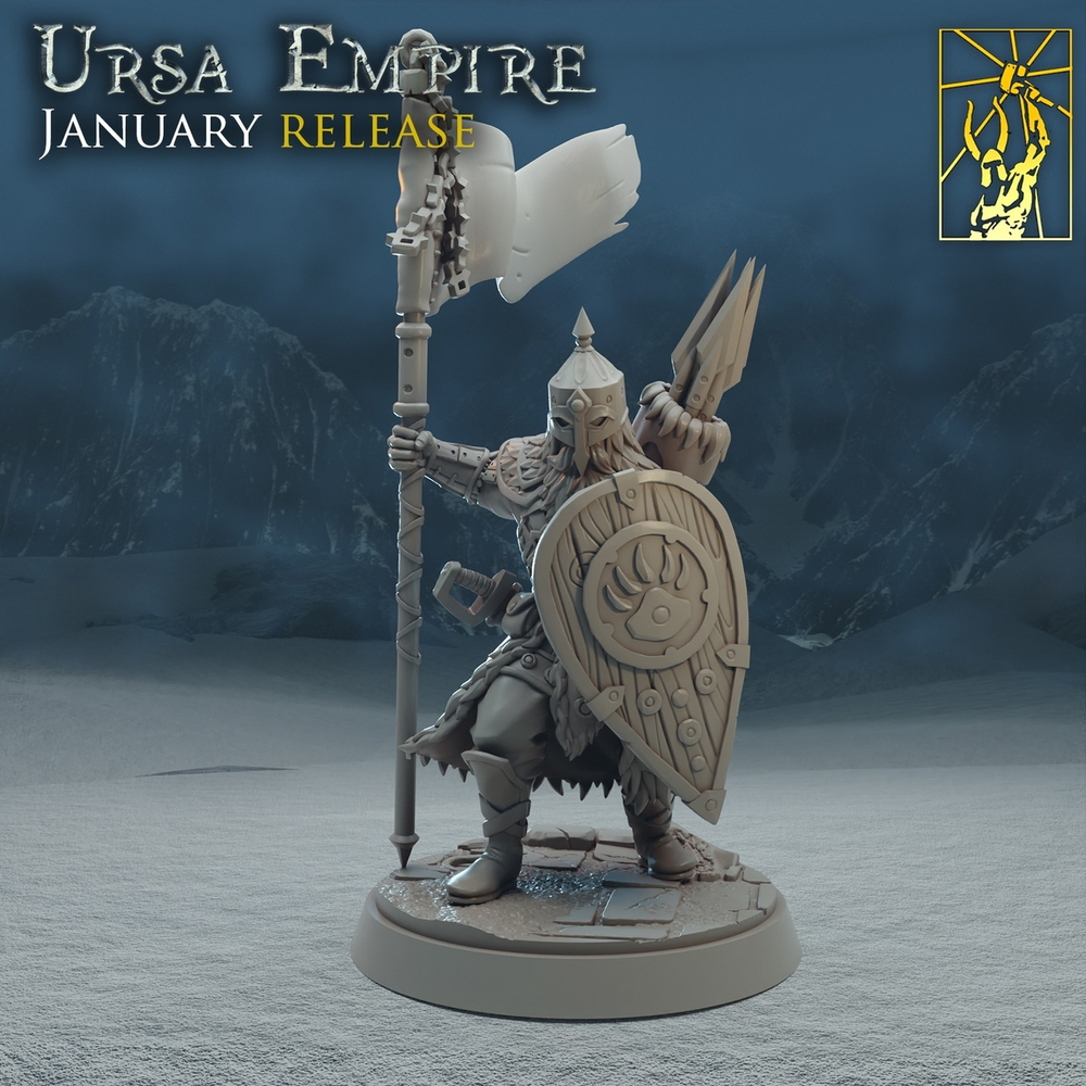 Kislev Guard Bannerman