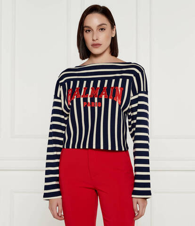 Блузка Balmain - черный(DF0EL035 JJ45)