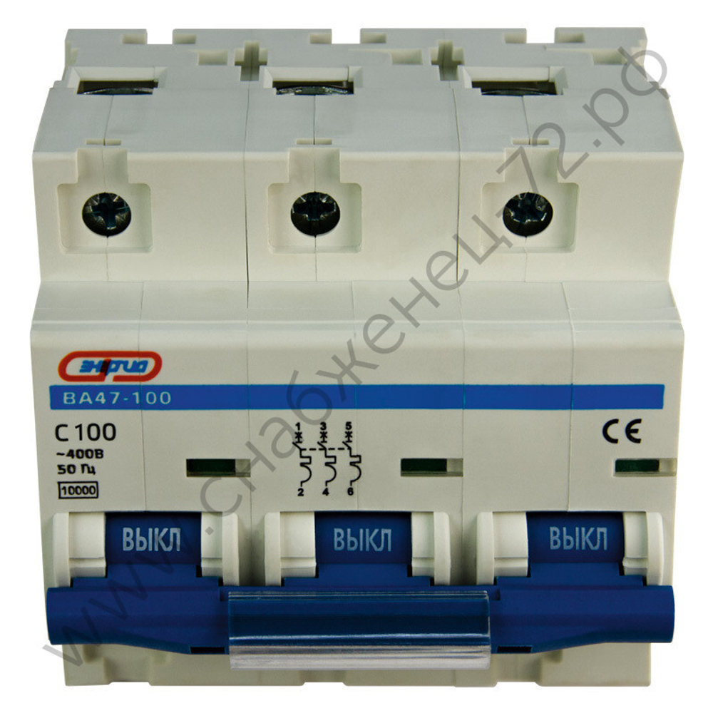 Автоматические выключатели Энергия ВА 47-100