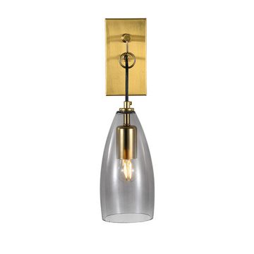 Бра 1*E27 V000545 11064/1W Smoke бронза/дымчатый Goccia Indigo