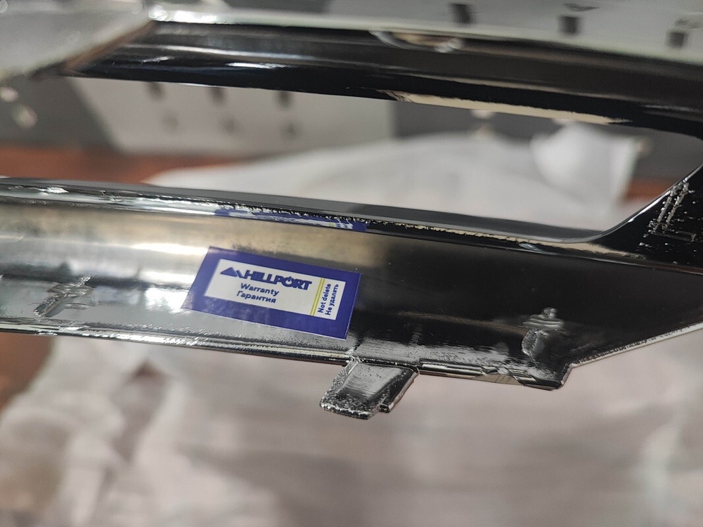 Накладка переднего бампера ML (W166) 11-15 Новая Оригинал 18MH09322