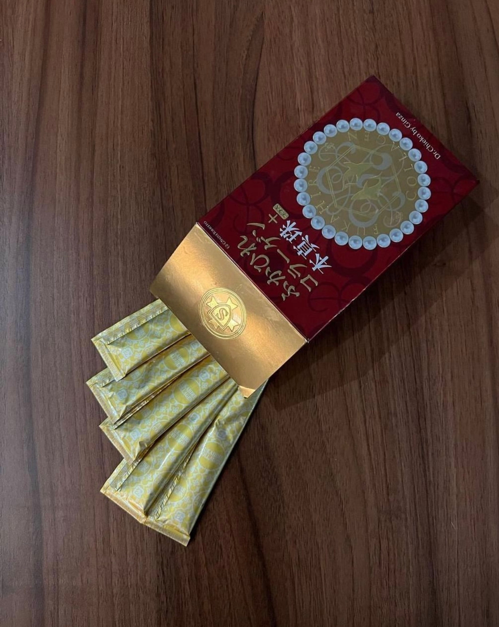 Коллаген из плавников акулы с жемчугом GINZA TOMATO 30 саше