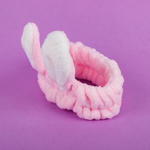 Повязка Fluffy Ears Pink 2