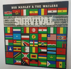 Винтажная виниловая пластинка Bob Marley and The Wailers Survival (Germany 1979)