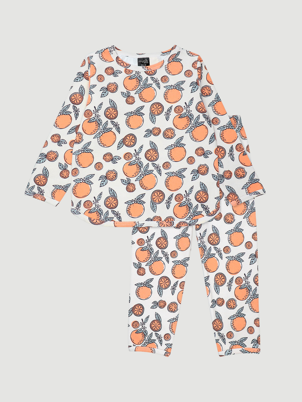 Пижама Mjölk Мандарины