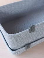 Корзина плетеная с крышкой