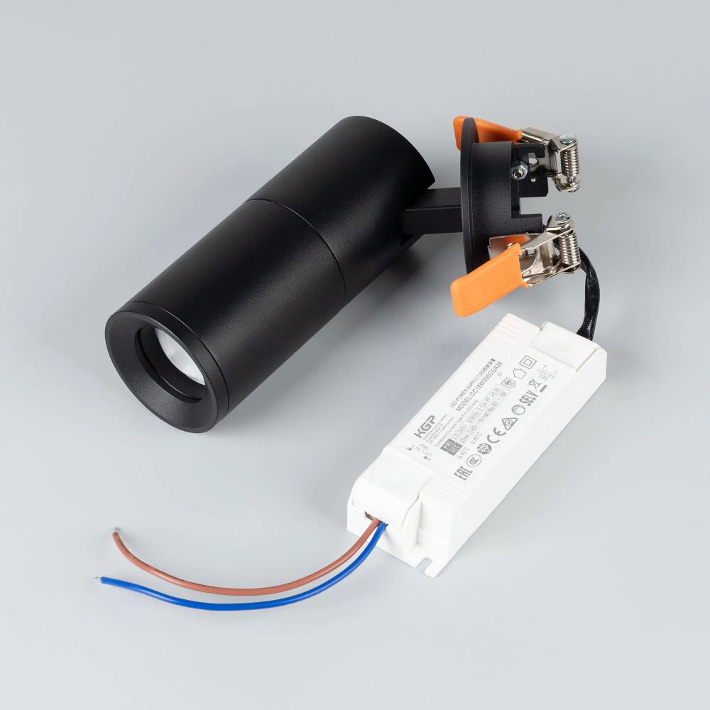 Светильник LGD-ARTEMIS-BUILT-FLAP-R55-12W Warm3000 (BK, 8-80 deg, 230V) (Arlight, IP20 Металл, 5 лет) 051796