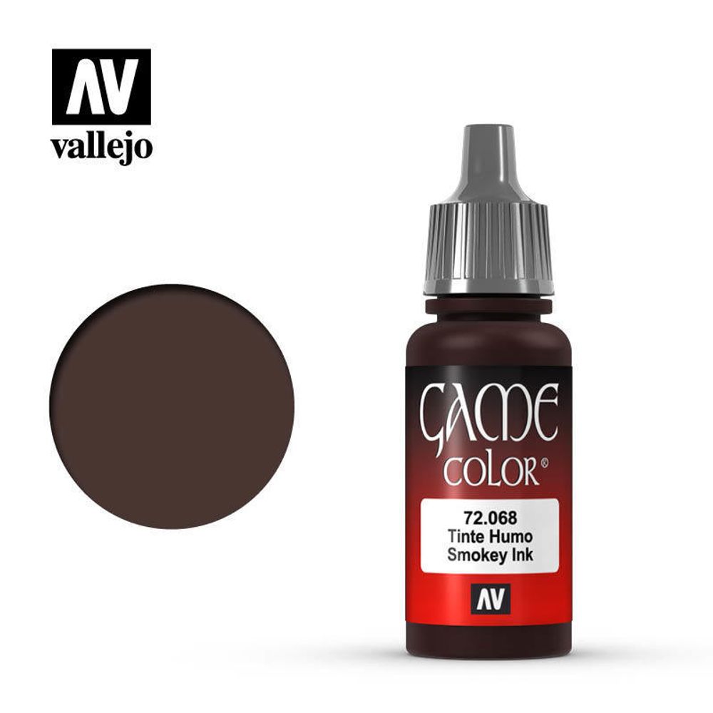 Vallejo Game Color - Smokey Ink 72068 (17 мл)