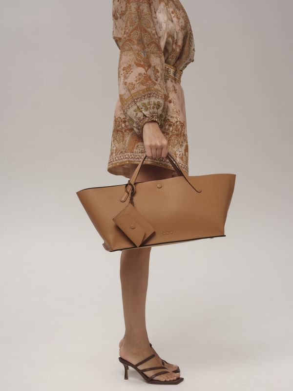 Сумка DBR 31136 коричневый лист