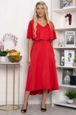 Платье Корнелия (красное) П13840-5М LT Collection