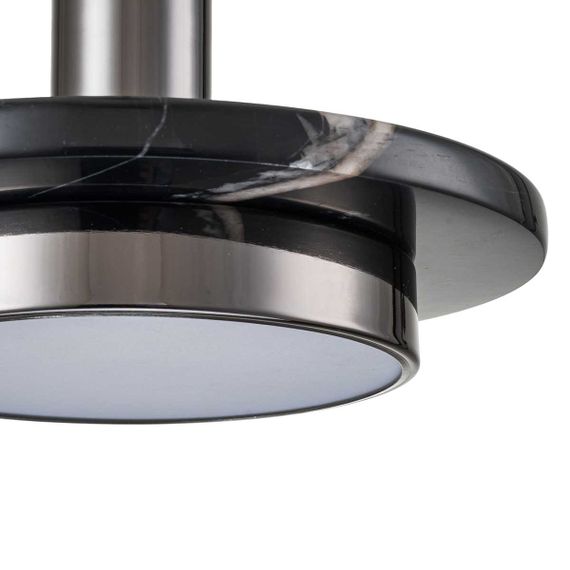 Подвесной светильник Escada 10260/1 LED*12W Black/Black marble