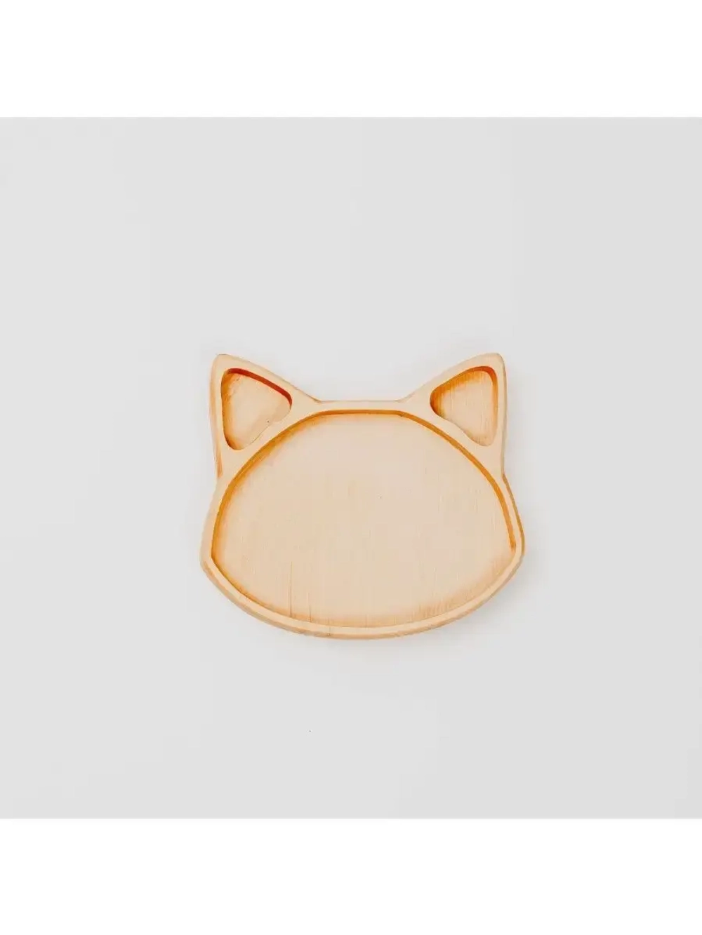 Деревянная менажница "Лиса" из кедра