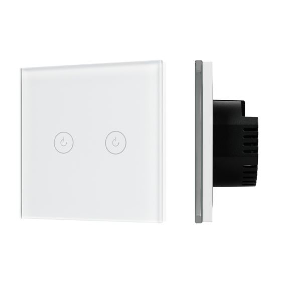 Выключатель сенсорный SWT-OMALI-S02-ZB-WH (250V, 10A, Zigbee) Arlight 050041