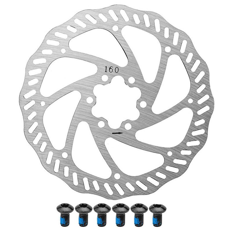 Ротор СТЕЛС RT553 дискового тормоза велосипеда 160 мм