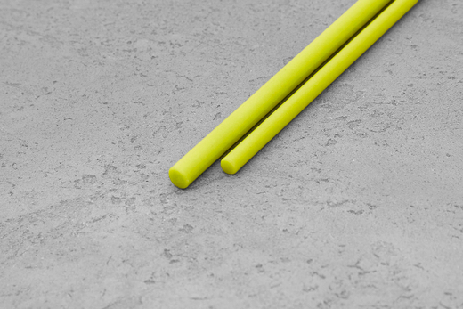 G10 пруток, жёлтый d6,4 (195мм)