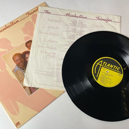 Винтажная виниловая пластинка LP The Manhattan Transfer (USA 1976) Scotch And Soda