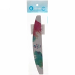 Пилка для ногтей наждачная в пакете «Professional - Gradient» абр. 100/100, полумесяц, цвет в ассортим., 17,8*2,8см