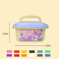 Творческий набор воздушной глины "Soft Clay", 12 шт