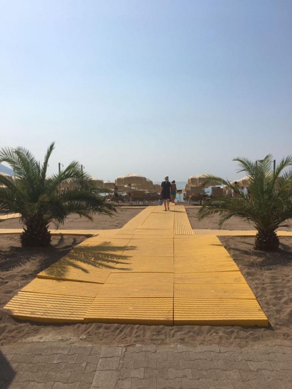 Дорожка пластиковая пляжная Magnani Pedana, белый