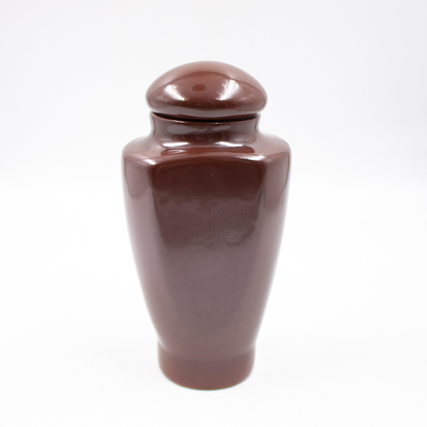 Мини-урна для праха "Кубок" коричневая