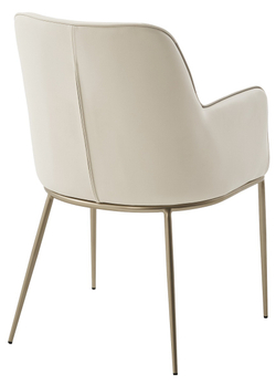 Стул BRUNO Milk T1-02, PU / шампань, ®DISAUR