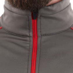 КУРТКА МУЖСКАЯ DRAGONFLY EXPLORER GREY-RED SOFTSHELL