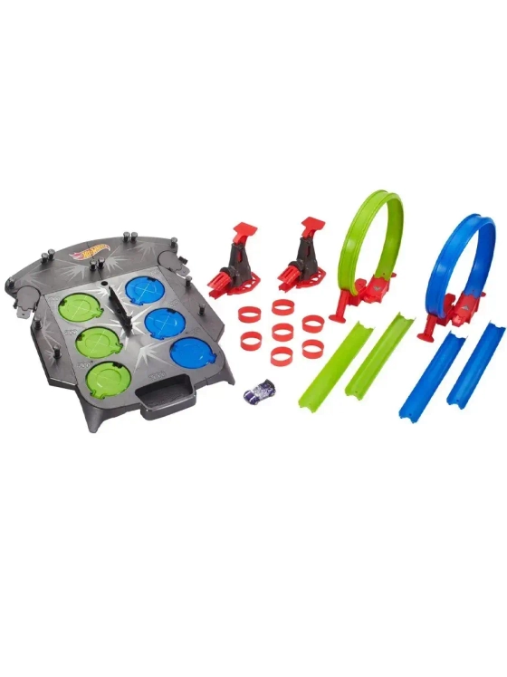 Автотрек Хот Вилс трек трасса Мертвая Петля FDF27 с машинкой