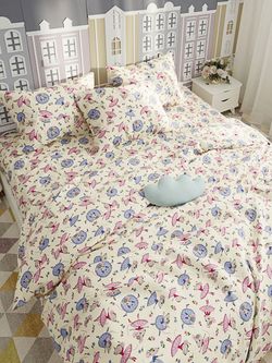 Простынь Сказка "Мышки-балеринки" 150х215 см, перкаль