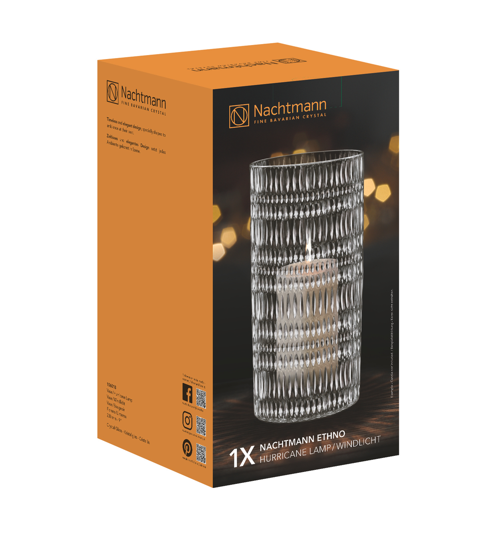 ETHNO - Ваза 23 см, стекло