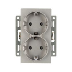Механизм электрической розетки SCT-MEUD-PL-GR (250V, 16A) (Arlight, -) 043766