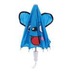 Зонт детский, красный, 18см, 6-5