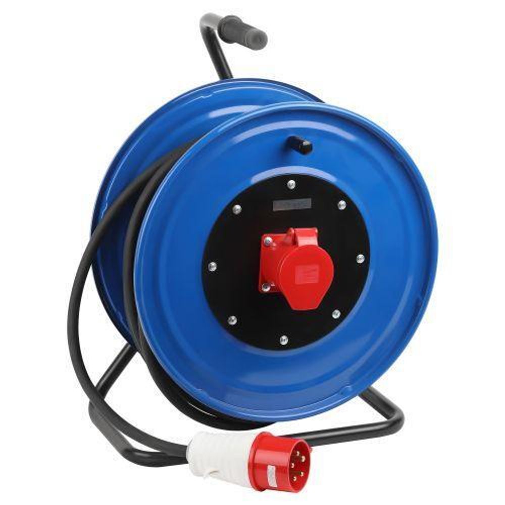 Удлинитель на катушке 1х50м 32А IP44 IND380-RM-1e-5х2.5-50m-IP44 CEE 5п 380В КГ 5х2.5 Эра Б0057304 Удлинитель на катушке 1х50м 32А IP44 IND380-RM-1e-5х2.5-50m-IP44 CEE 5п 380В КГ 5х2.5 Эра Б0057304