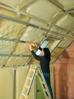 Минеральный утеплитель Неман 50 мм - 3 рул. / 45 м2 для стен, кровли, перекрытий, мансард, перегородок. Плотность 11-13 кг/м3