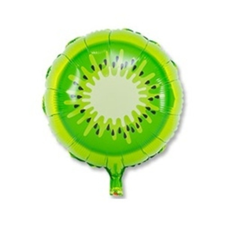 Шар (18"/46 см) Круг, Киви 1 шт.