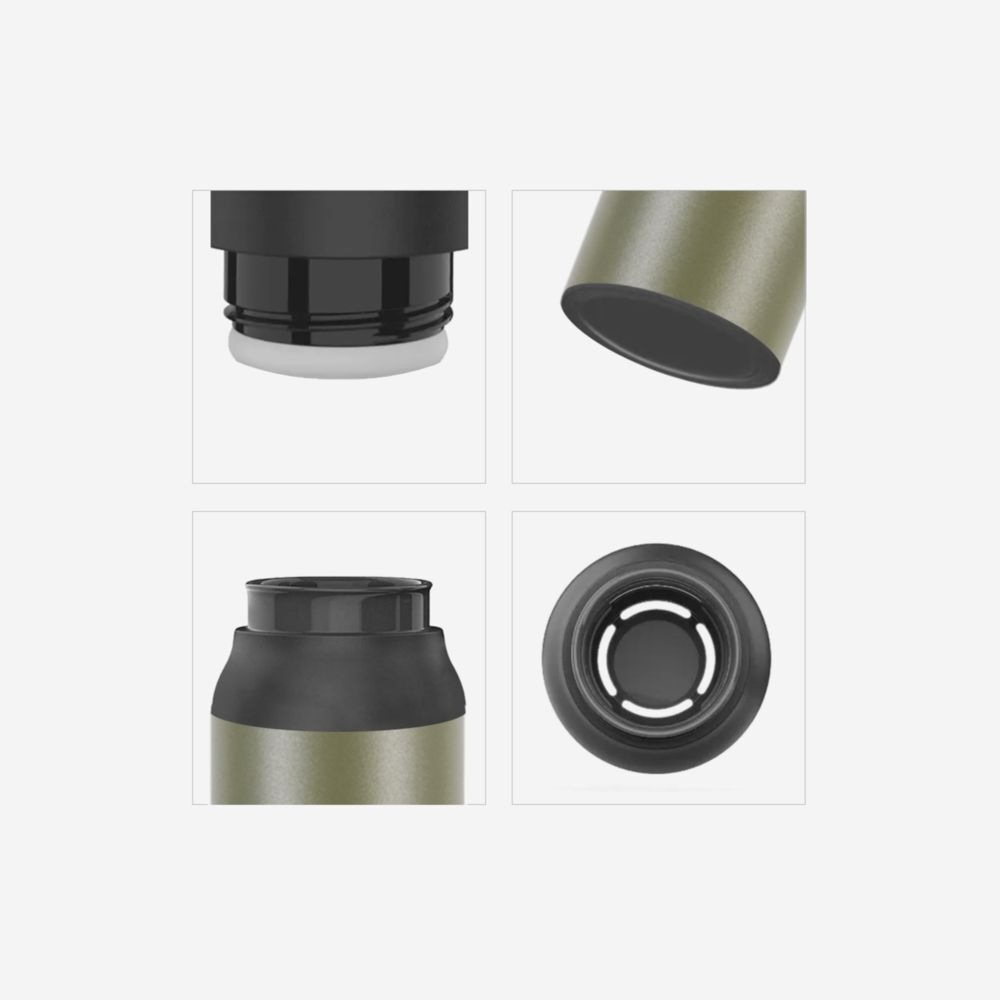 Термос из нерж. стали тм THERMOcafe TCSB-800SY(GR) 0.8L