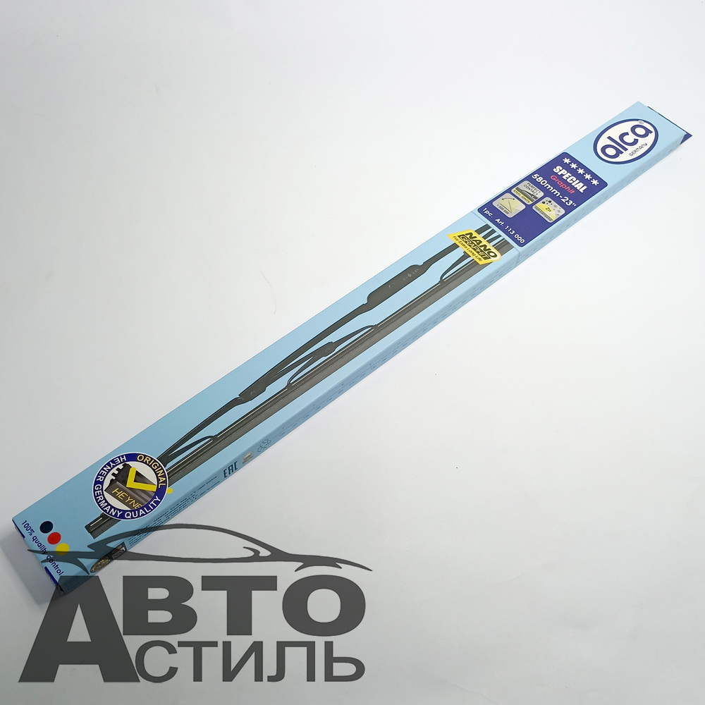 Щетка дворника 580мм  АЛКА Kontakt силикон/графит 150230
