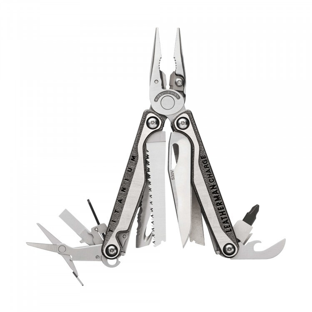Мультитул LEATHERMAN CHARGE TTI PLUS 832528 (нейлоновый чехол, набор 7 бит)