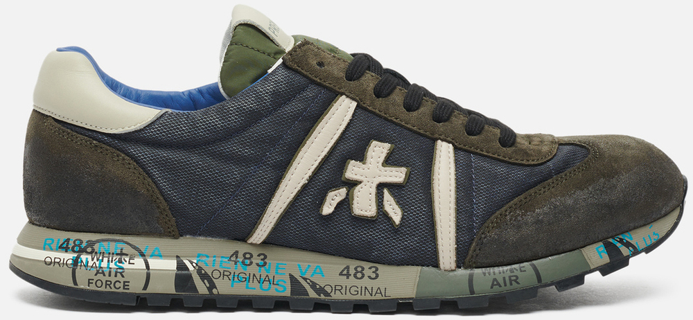 Premiata Lucy 5311 Хаки синие