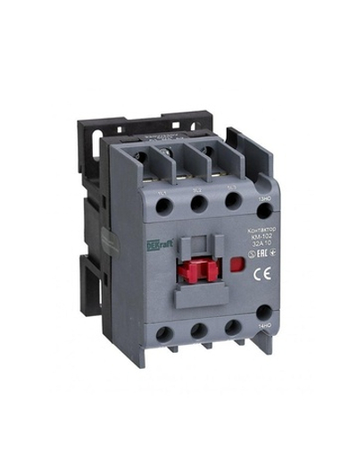 Контактор КМ-102 3п 32А кат. 230В AC 1НО AC-3 AC-4 DEKraft 22005DEK