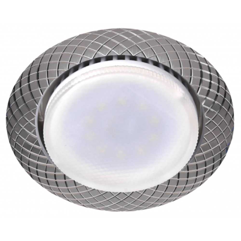 KL 76 AL/SL /1 Светильник ЭРА под лампу Gx53,220V, 13W, серебро