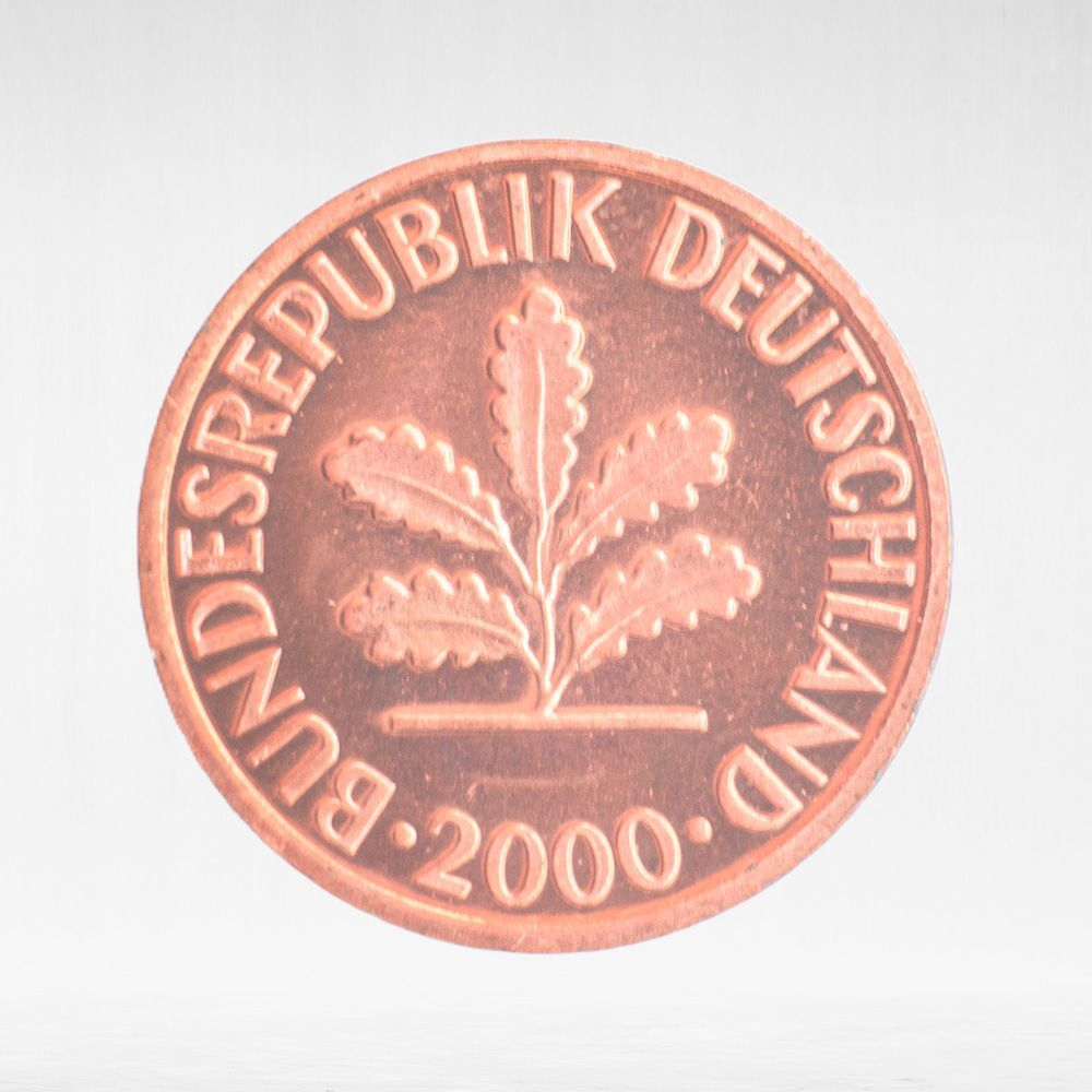Germany, 1 Pfennig, 2000, (Munich Mint - "D"), XF