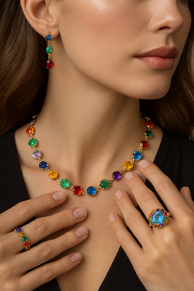 Энергия цвета в украшениях