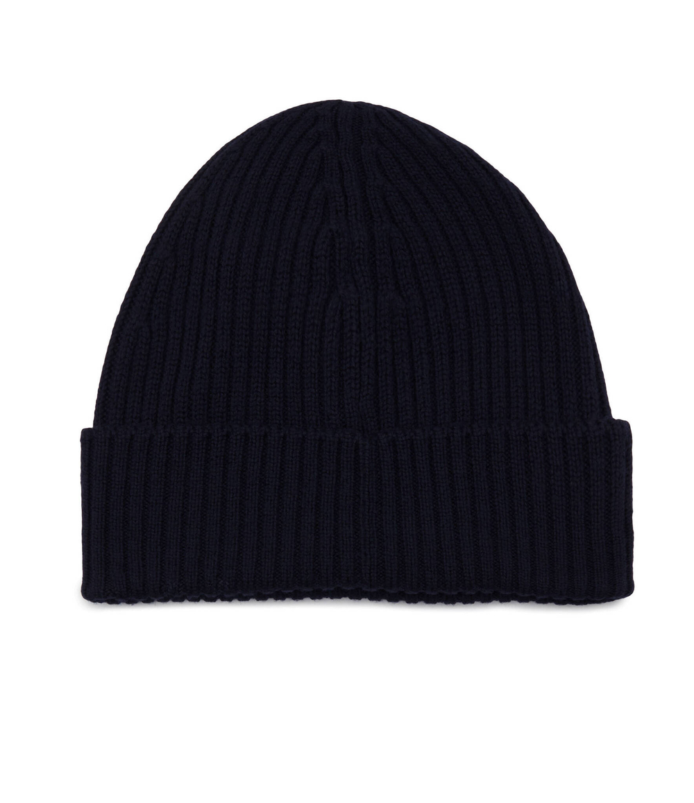 хлопковая шапка Lacoste - темно-синий(RB0001)