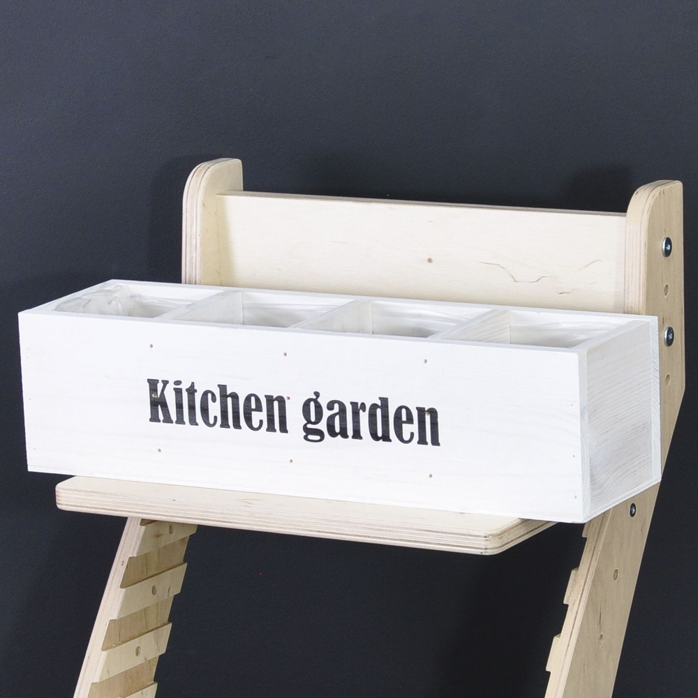 Деревянный органайзер для дома и сада Флоутард, белый