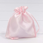 Мешочек 10х12см Атлас (Розовый)